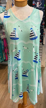 Load image into Gallery viewer, Womans Sailboat dress
