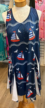 Load image into Gallery viewer, Womans Sailboat dress
