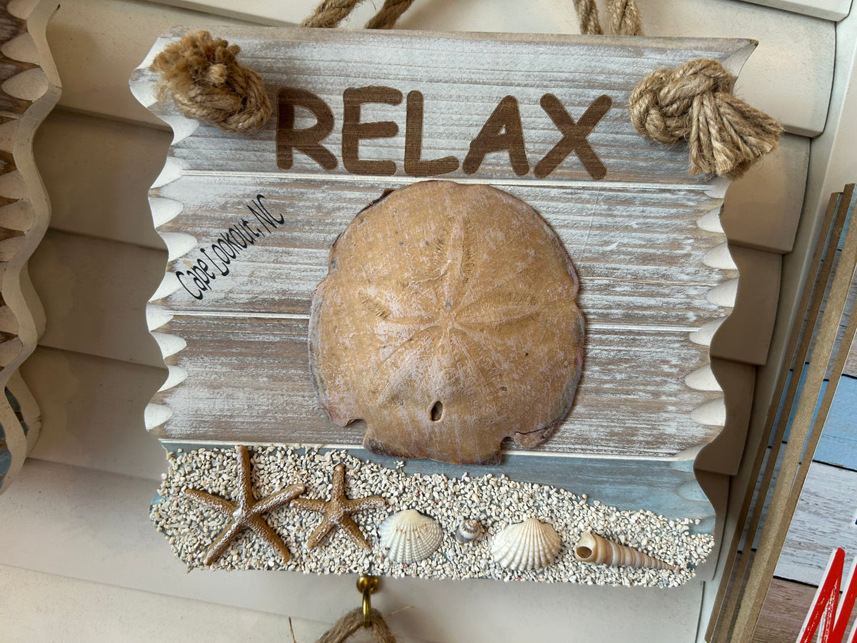 Relax. Sign Shell RELAX sign #159 – Shack Shoppe, LLC