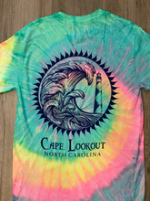 Load image into Gallery viewer, Cape Lookout Waves Tie-Dye T-Shirt
