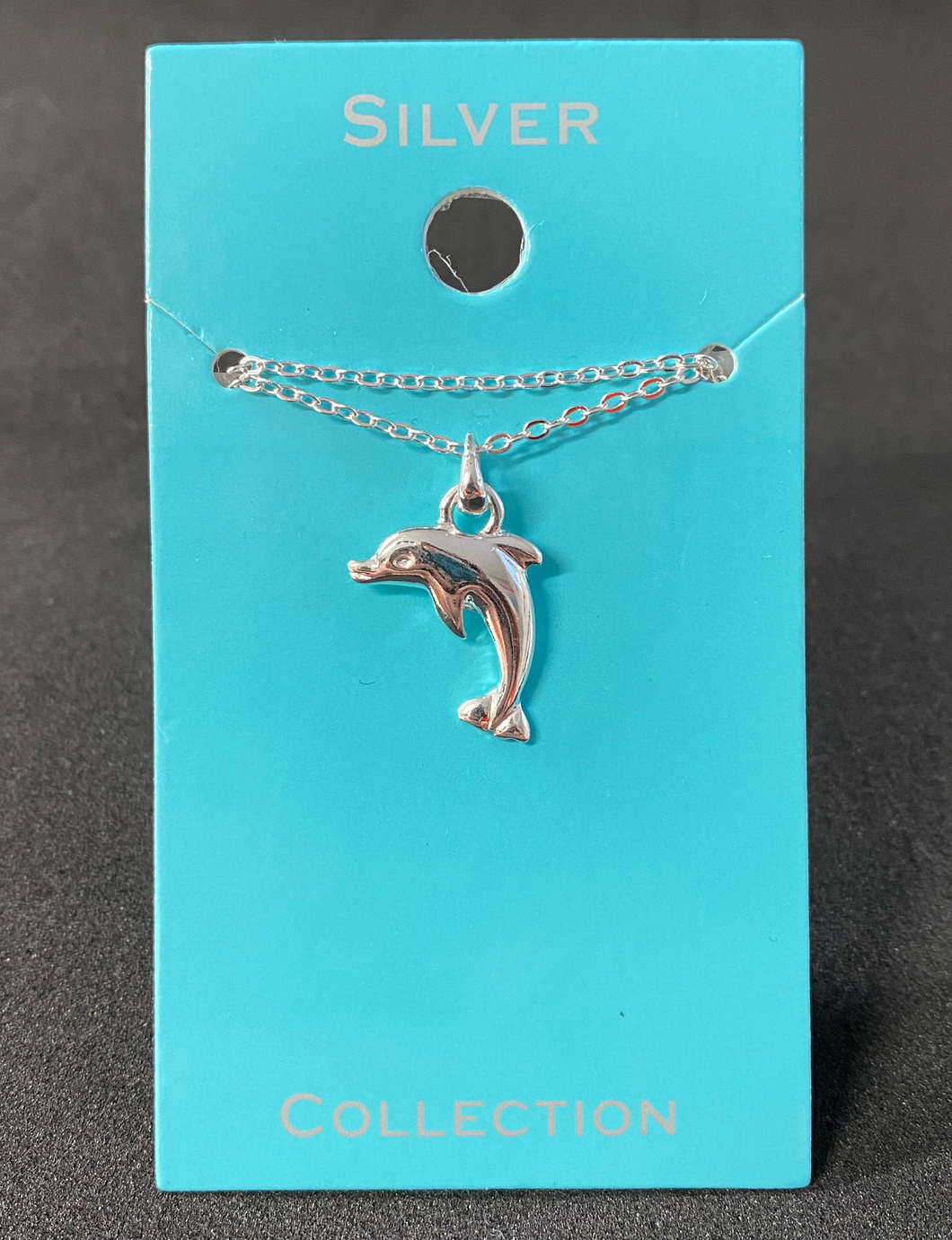 Silver Dolphin Necklace
