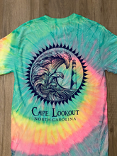 Load image into Gallery viewer, Cape Lookout Waves Tie-Dye T-Shirt
