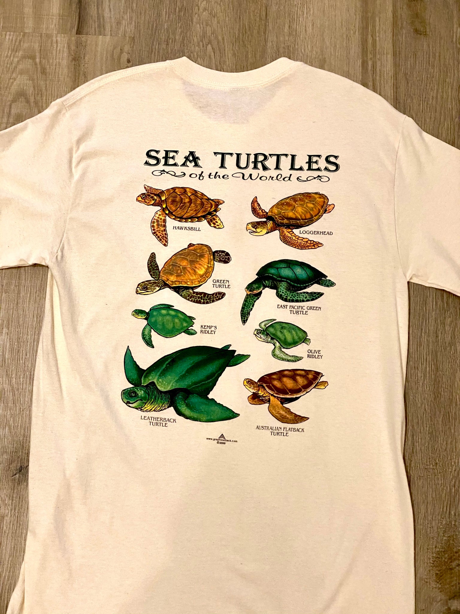 Sea Turtles of the World T-Shirt – Shack Shoppe, LLC