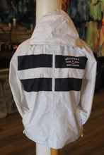 Load image into Gallery viewer, White Beaufort Hooded Rain Jacket
